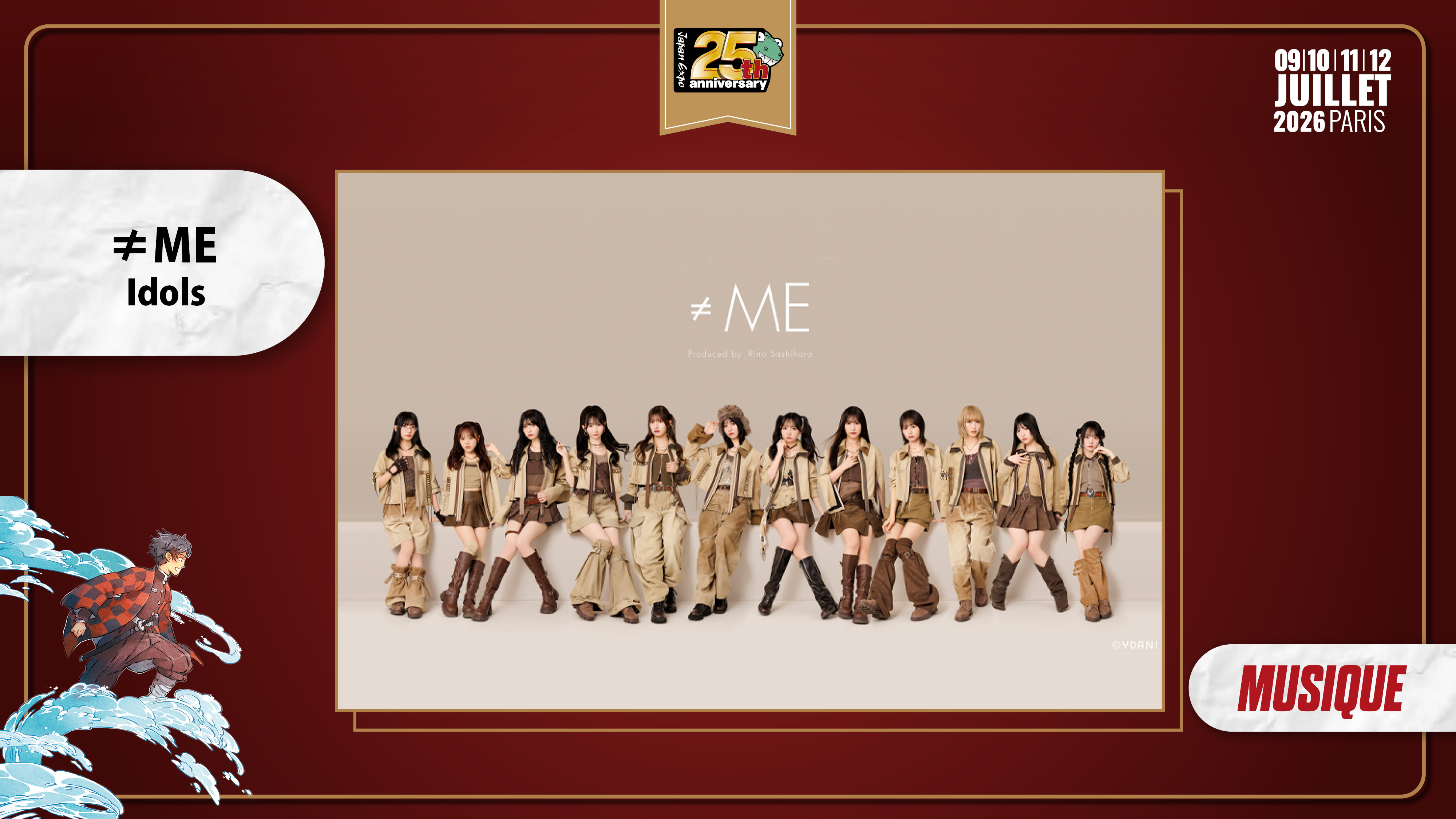 not equal me annonce japan expo 2026