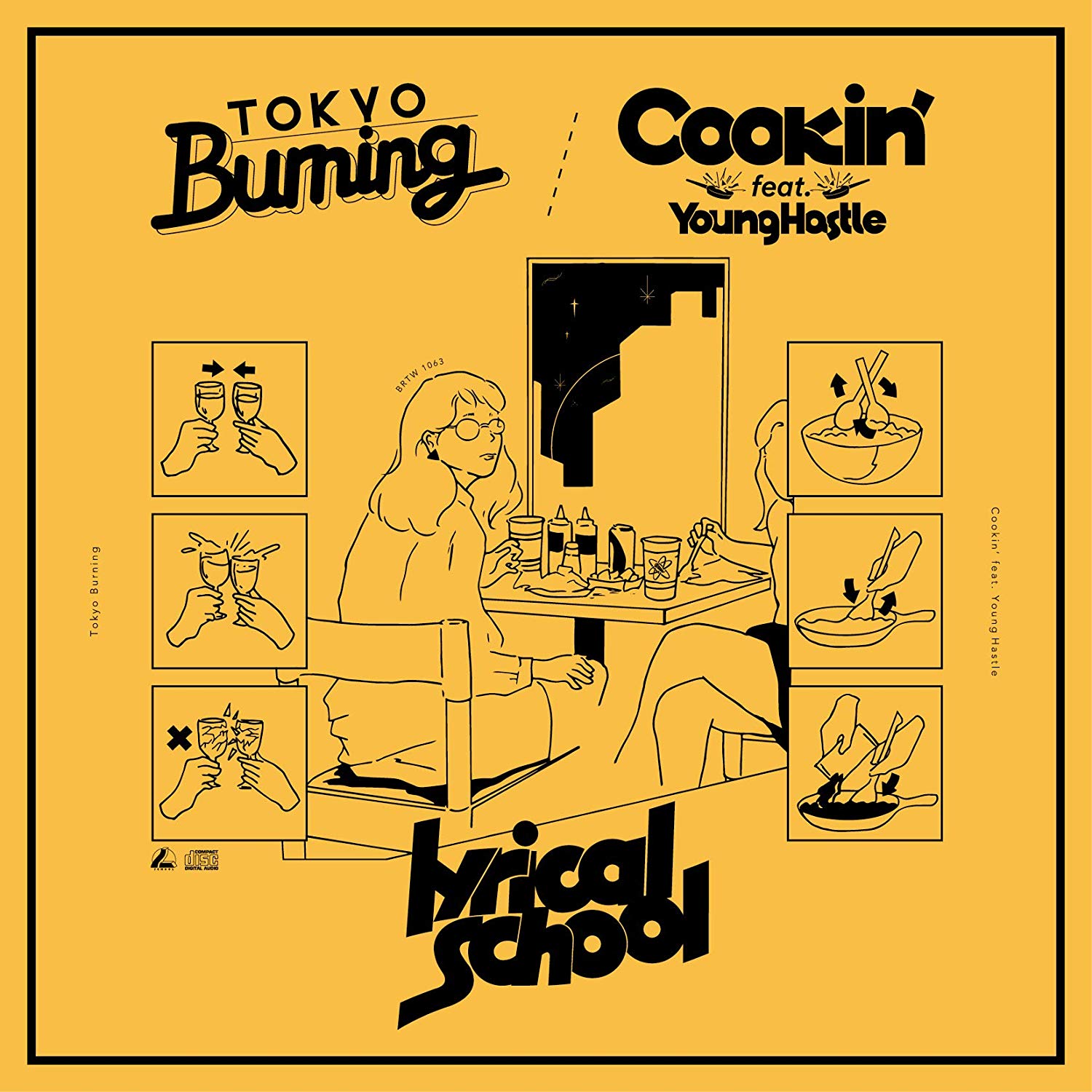 Tokyo Burning / Cookin’ feat. Young Hastle (Régulière)